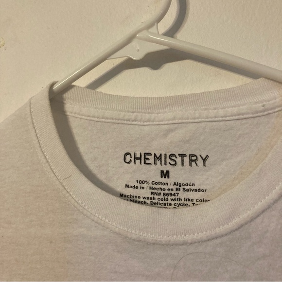 “Houston, We have a problem” NASA white crop top by Chemistry M - Picture 4 of 4